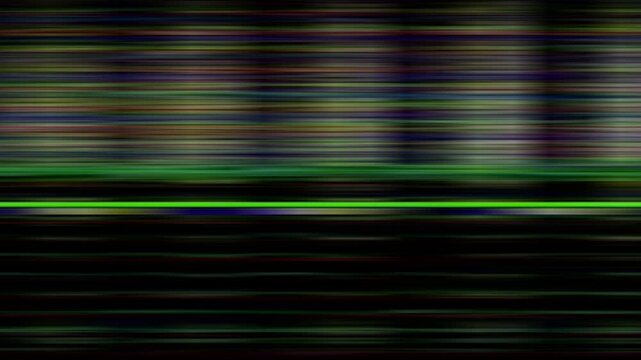 Effects such as noise and glitches. Image of a broken LCD screen.


