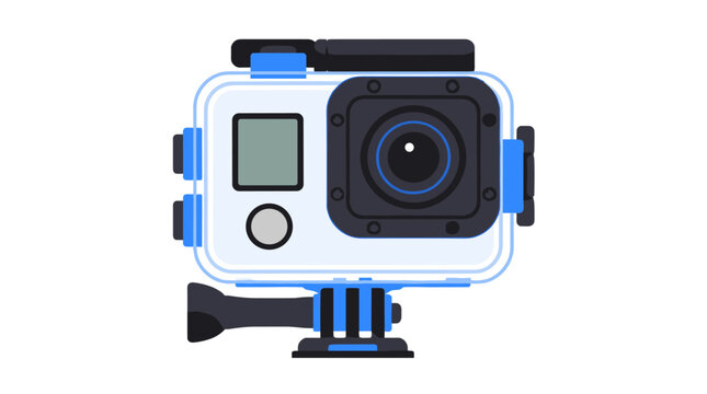 Action Camera GoPro Style Compact Waterproof Camera.