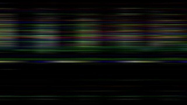 ノイズやグリッチなどのエフェクト。壊れた液晶画面の映像
