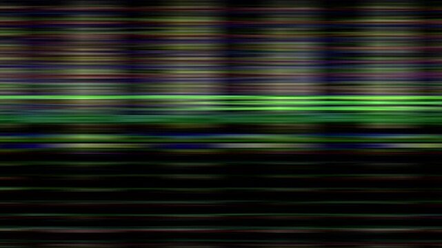 ノイズやグリッチなどのエフェクト。壊れた液晶画面の映像
