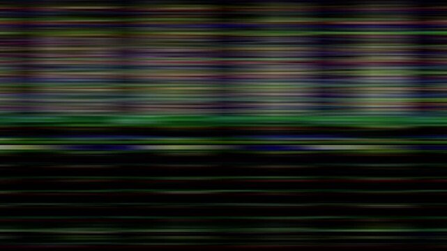 Effects such as noise and glitches. Image of a broken LCD screen.
