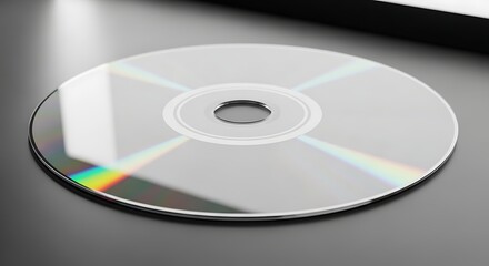 Fototapeta premium Close up of a cd disk