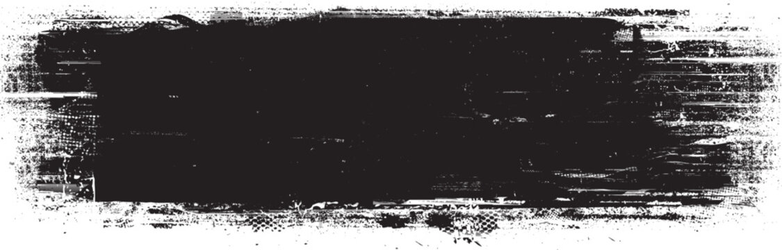 Grunge banner with copy space . Stamp texture . Trendy textured shapes . Overlay grunge texture . Distressed text box .Vector shapes with a rough ,screen print texture.
