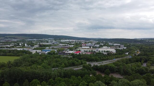 Top view of Kassel