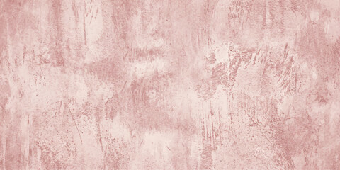 Fototapeta premium Pink Abstract Grunge Texture Background: Soft Distressed Concrete Wall Surface Vintage Artistic Overlay Design Vector