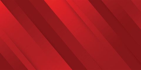 Fototapeta premium Abstract dark red gradient diagonal stripes pattern Banner template horizontal background