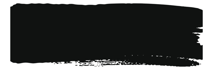 Fototapeta premium Ink Stroke Brushes. Vector Illustration