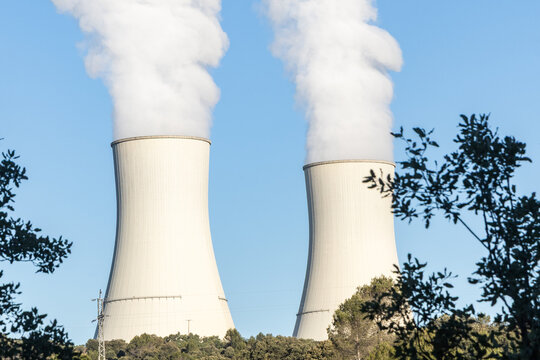 Central Nuclear de Trillo Nuclear Power Plant at Guadalajara, Spain