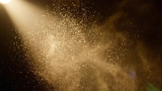 Cosmic Explosion in Deep Space with Nebula and Stars 4K Video