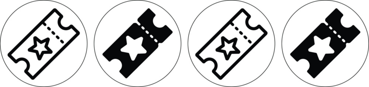 Texas state shape with star icons on black and white versions