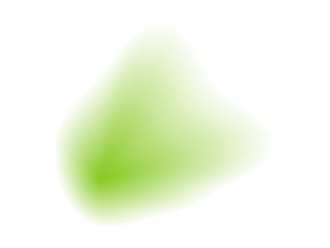 Soft bokeh blob isolated on transparent background for photo overlay