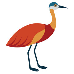 Obraz premium vector illustration of a crane