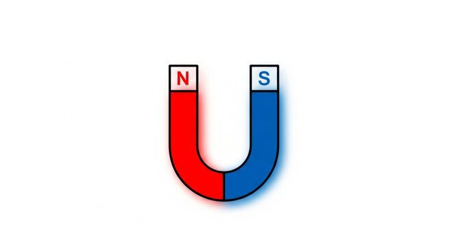 Magnet with North South Poles.