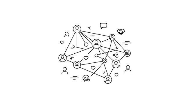 Social network connections