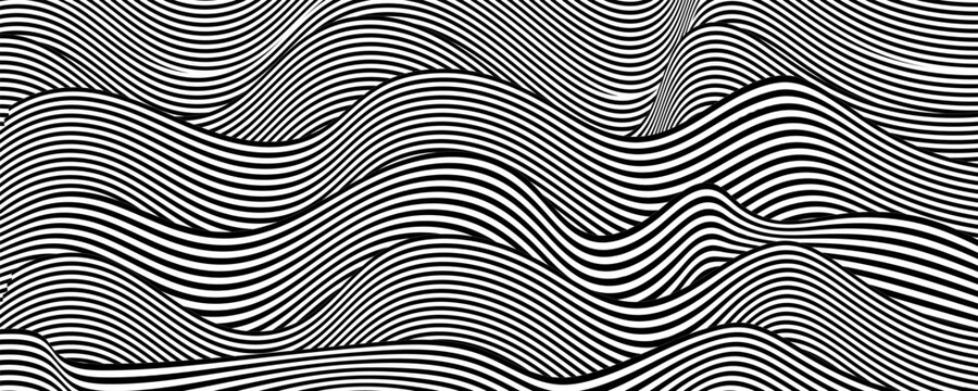 Premium background design with white line pattern (texture) in luxury pastel colour. Abstract horizontal vector template