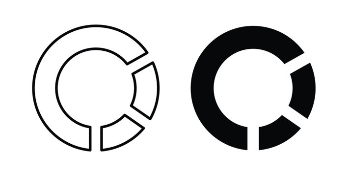 Donut chart icon