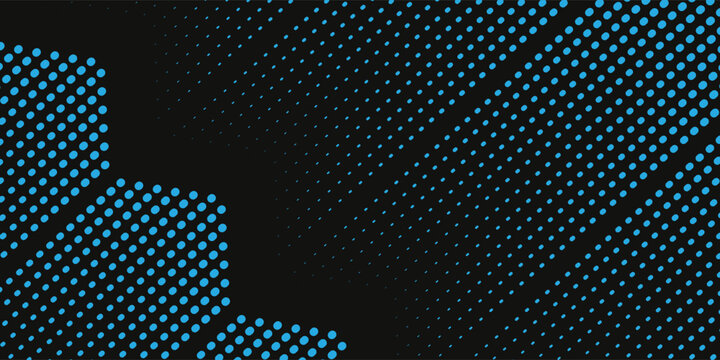 Seamless halftone hexagon shape dot pattern vector, Geometric Halftone Abstract pattern for Fabric and textile printing, sport jersey texture, wrapping paper, backdrops and packaging