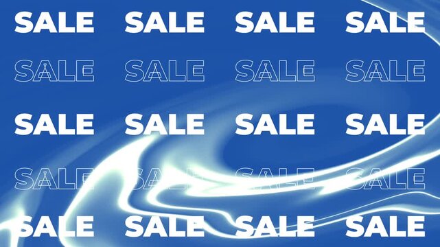 Dynamic Sale Promotion Background with Glowing Lines for Ecommerce Advertising.