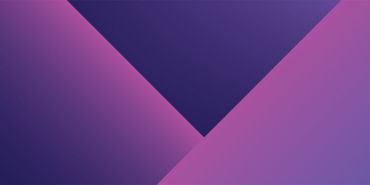 Abstract dark blue and purple geometric background with overlapping V shape layers and soft gradient texture.