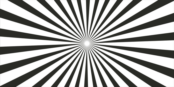 Radial Stripes Abstract Background.Text frame in manga and anime comics.vector Illustration.