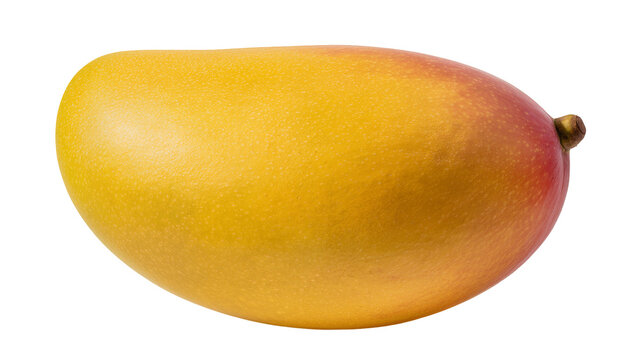 Ripe yellow and red mango fruit