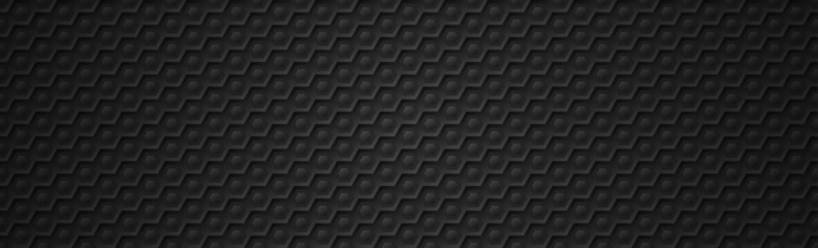 Wavy diagonal chevron pattern background dark carbon texture.