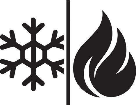 Hot and Cold Climate Dichotomy
