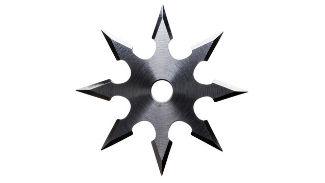 Metal Shuriken Star Weapon