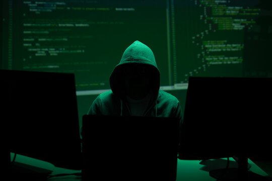 Cybersecurity Threat From Anonymous Hacker Attack