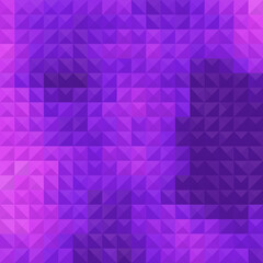 Fototapeta premium Low Poly Geometric Texture in Gradient Tones