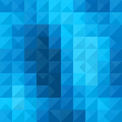 Fototapeta premium Faceted Triangle Mosaic Background