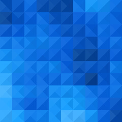 Fototapeta premium Abstract Polygon Grid with 3D Shading
