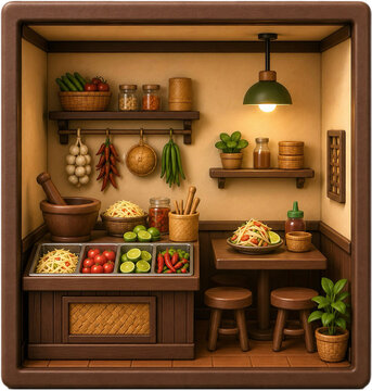 Tiny Som Tam Interior