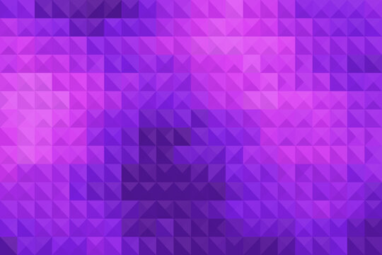Faceted Triangle Mosaic Background