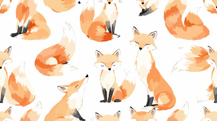set of fox © Paint