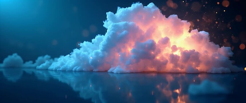 Vivid image highlighting highperformance cloud systems with innovative cloud performance metrics and optimization strategies enhancing digital operations and scalable enterprise IT frameworks in  Phot