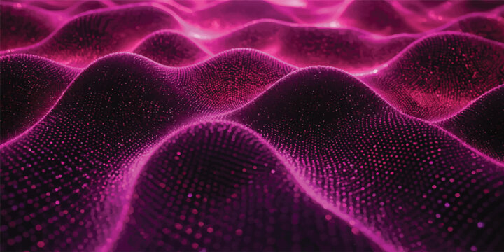 Glowing abstract purple electric plasma background loop with lightning energy waves, water-like motion and microscopic cellular patterns