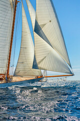 Sailing yacht race. Yachting. Sailing. Regatta  © Alvov