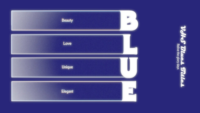 VHS Blues Titles