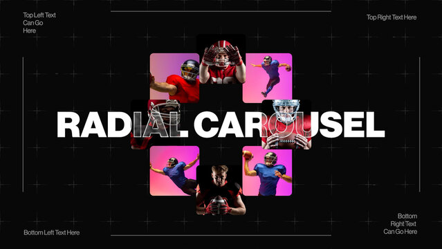 Radial Spinning Carousel