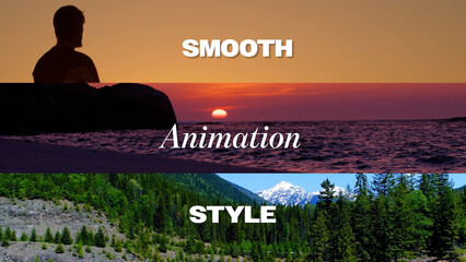 Split Screen Moving Media Template