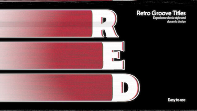 Retro Groove Titles