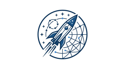 Rocket Ship Space Exploration Vehicle. © Gilangaa