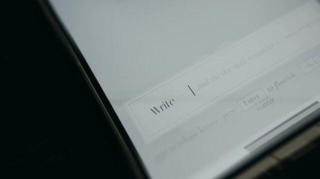 Prompt for a creative writing