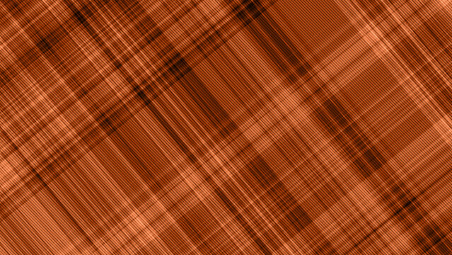 Abstract copper and brown diagonal plaid pattern background