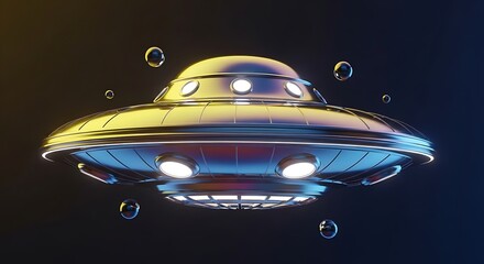 ufo in the space © MD Tushar Ahmed