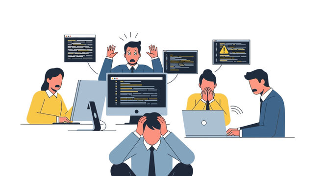 Stressed Developers Overwhelmed by Coding and Technical Debt