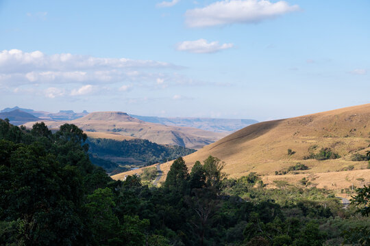  Montagne plateau du Drakensberg en Afrique du Sud