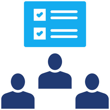 Team Tasks Icon vector Illustration For Design.
