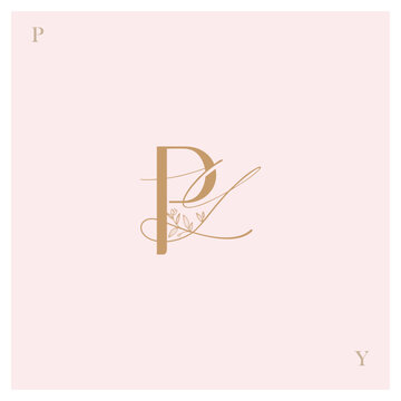 PY, Logo PY, monogram PY, letter PY, alphabet PY